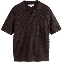 Next Poloshirt N. Premium Trophy-Poloshirt aus Strick mit Leinen (1-tlg)