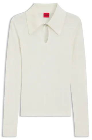 HUGO RED Womenswear - Sdropa Open White - Gr. - L