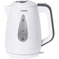 Mesko Wasserkocher MS 1261 Wasserkocher 1,7 L - 2200 W, 360° drehbar - Weiß/Grau, 1,7 l, 2200 W