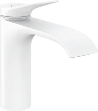 Hansgrohe Waschtischmischer 110 Vivenis m.Zugstangen-Ablaufgarnitur mattweiss, 75020700 75020700