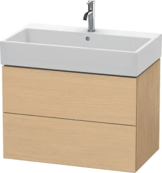 Duravit L-Cube Waschtischunterbau wandhängend Natur Eiche Matt 784x459x544 mm - LC627703030 LC627703030
