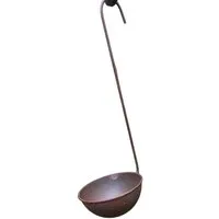 Deko-Impression Vogeltränke Vogeltränke Vogelbad Schale z. Hängen Eisen massiv D 14 cm