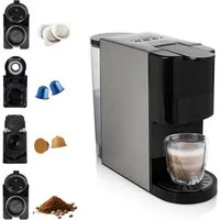 PRINCESS Kapselmaschine 01.249450.01.001, Multikapsel 4-in-1 - 19 Bar - für verschiedene Kaffeesorten geeignet