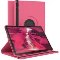 EAZY CASE Tablet-Hülle Rotationcase für Samsung Galaxy Tab S10 Lite 10,9 Zoll, Klapphülle zum Aufstellen Rundum Hülle Book Tablet Slim Klappcase Pink