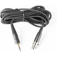 FAME Kopfhörer (Audio Kopfhörerkabel, Mini XLR, 3m, Schwarz, Miniklinke 3,5 Stereo)