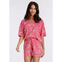 Vivance Dreams by Lascana Shorty (Set, 2 tlg) mt Animal Alloverprint