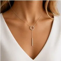 XCOAST Edelstahlkette Elegante Damen Glow Silber Halskette (1-tlg), langlebiger Schmuck, rostfrei, Schmuck Geschenk Damen