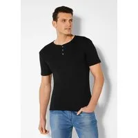 H.I.S T-Shirt mit aufwendiger Knopfleiste, perfekt als Unterziehshirt