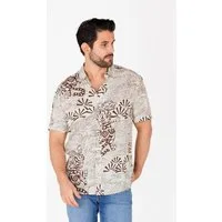 Key Largo Kurzarmhemd MSH RESORT 1/2 patterned (1-tlg)