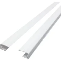 Verdunklungsrollo Führungsschienen Tenebra Verdunkelungs- und Thermorollo 2x 80 cm weiß, Victoria M., ohne Bohren, in Führungsschienen, Selbstklebend, Kompatibel mit Tenebra Rollo, für senkrechte Fenster, kassettenfähig