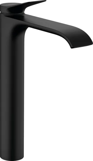 Hansgrohe Waschtischmischer 250 Vivenis ohne Ablaufgarn. Highriser mattschwarz, 75042670 75042670