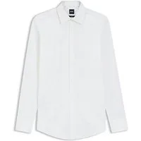 BOSS Langarmhemd Slim-Fit Hemd Hank - Slim Fit