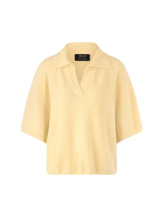 Marc Cain Sports - Poloshirt Knitted in Germany flan - Gr. - 40