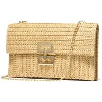 nsihing Umhängetasche Strohtasche Damen 2-in-1 Clutch & Umhängetasche Boho, Sommer Strand Tasche, Raffia, Leicht & Stilvoll