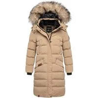 REPUBLIX Winterjacke JUNIPER Damen Gefütterte Dicke Glanz Winter Jacke Mantel Parka mit Kapuze