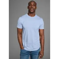 Bruno Banani Longshirt mit abgerundetem Saum und 4cm Mehrlänge
