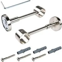 Liedeco Träger, Gardinenstangen, (1-St), für Gardinenstangen Ø 28 mm