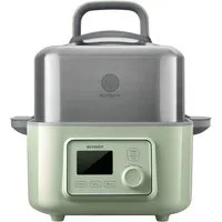 BUYDEEM Multikocher Multifunktionaler 5-in-1 Dampfgarer mit 6 Programmen, 1000 W, 5 oder 10 L Kapazität, Timer bis 18 Std., Anti-Tropf-Deckel & Zubehör