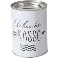 ReWu Spardose Spardose aus Blech mit Deckel zum Abnehmen