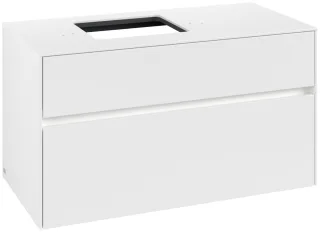 Villeroy & Boch Waschtischunterschrank Collaro C126B0 1000x548x500mm mit Beleuchtung White Matt C126B0MS
