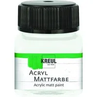 Kreul Künstlerstift Kreul Acryl Mattfarbe pastellweiß 20 ml