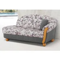 Home affaire Ottomane Milano, bequemes solitär Sofa im Landhaus-Stil, B/T/H 181/79/83cm
