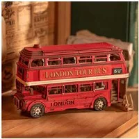 Robotime 3D-Puzzle London Tour Bus 3D Puzzle, 255 Puzzleteile