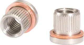 KS Tools Ersatzbuchse mit Kupferring, 10er Pack, IG M9x1,25 - 122.1303