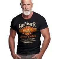 LOBO NEGRO® T-Shirt als Geschenk zum 60. Geburtstag - Oldtimer Baujahr 1966 in Topzustand