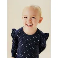 Name It Minikleid NMFOEANA LS SWE DRESS BRU PB
