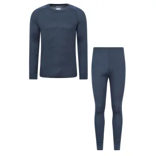 Mountain Warehouse - "Talus" Basisschicht-Set für Herren (Marineblau)