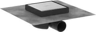 Hansgrohe RainDrain Spot Punktablauf 151 x 150 mm Rost befliesbar BST, 56112800 56112800