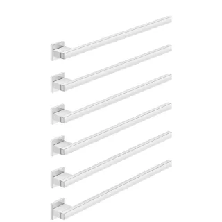Dornbracht Handtuchwärmer, 6-fach 83316980-00 SERIENSPEZIFISCH Wandmontage, Chrom