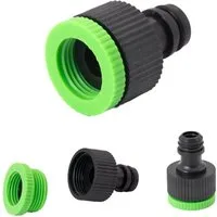 BENSON Schlauchkupplung Hahnanschluss Hahnstück Schlauchanschluss, Gartenschlauch, Adapter, Verbinder