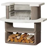 Buschbeck Holzkohlegrill Grillbar Montana, BxTxH: 110x65x101 cm