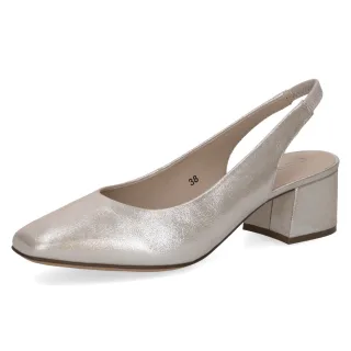 CAPRICE - Da.-Sling taupe metallic - Gr. - 37
