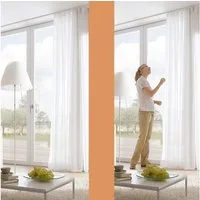 SN DECO GROUP Gardinenschiene Wendeschiene, 2-läufig, Fixmaß, mit Bohren, verschraubt, Aluminium