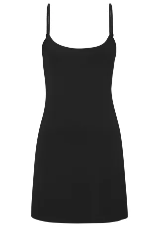 LASCANA - LASCANA Unterkleid black - Gr. - 44/46