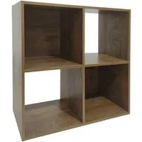 HTI-Line Bücherregal Regal Thekla 6060, Stück, Standregal Bücherregal Raumteiler 4 Regalfächer