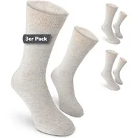 SAFERSOX Businesssocken 3er Pack Safarisocken Mückenschutz