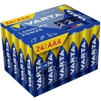 VARTA Varta VARTA Longlife Power AAA Cube Pack24 Micro (AAA)-Batterie Alkali Batterie