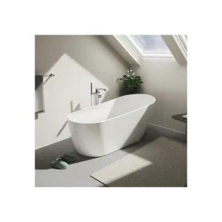 Duravit DuraFaro Badewanne 700567000000000 170x75cm, freistehend, weiß, Oval