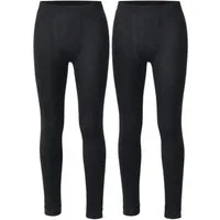 fashionshowcase Thermoleggings Kinder 2er Pack Unisex - lange Winter Unterhose gefüttert weich warm (2er-Pack) Wärmendes Fleece-Innenfutter, atmungsaktiv, hautfreundlich