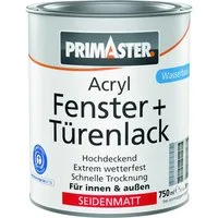 Primaster Acryl-Buntlack Primaster Acryl Fenster + Türenlack weiß