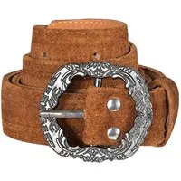 German Wear Ledergürtel GW1902-Gürtel Trachtengürtel aus Echtleder für Lederhosen mit Schnalle