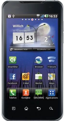 LG Optimus Speed (P990) schwarz