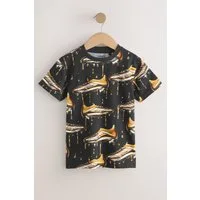 Next Print-Shirt Regular Fit T-Shirt mit durchgehendem Print (1-tlg)