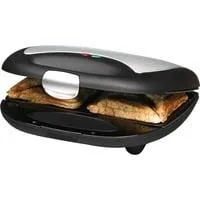 Sandwichmaker ST 710 schwarz/silber, 700 Watt