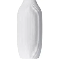 3D Vase Dekovase Stella L 30cm Nachhaltige Deko Vase Pampasgras Trockenblumen Bodenvase, modernes Design