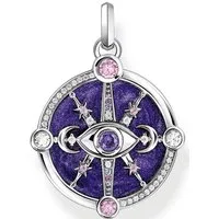 THOMAS SABO Kettenanhänger Thomas Sabo PE956-473-13 Anhänger Auge mit kosmichen Details